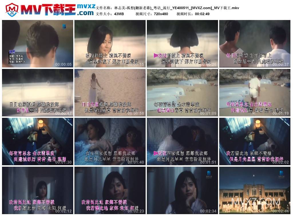 林志美-孤想(翻新老歌)_粤语_流行_YE400511